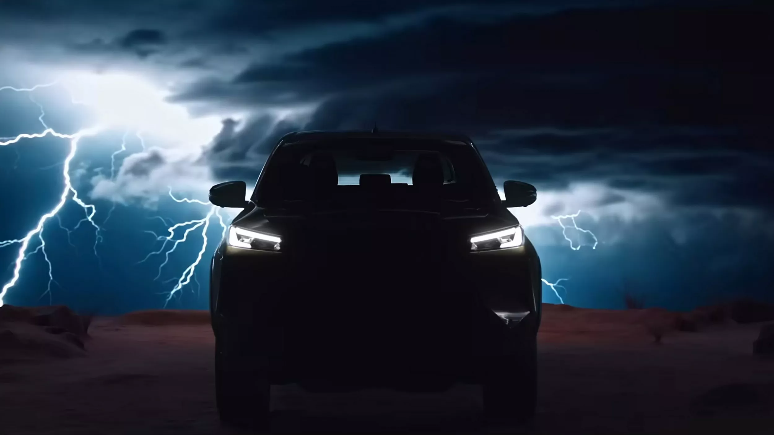 Toyota Hilux teaser