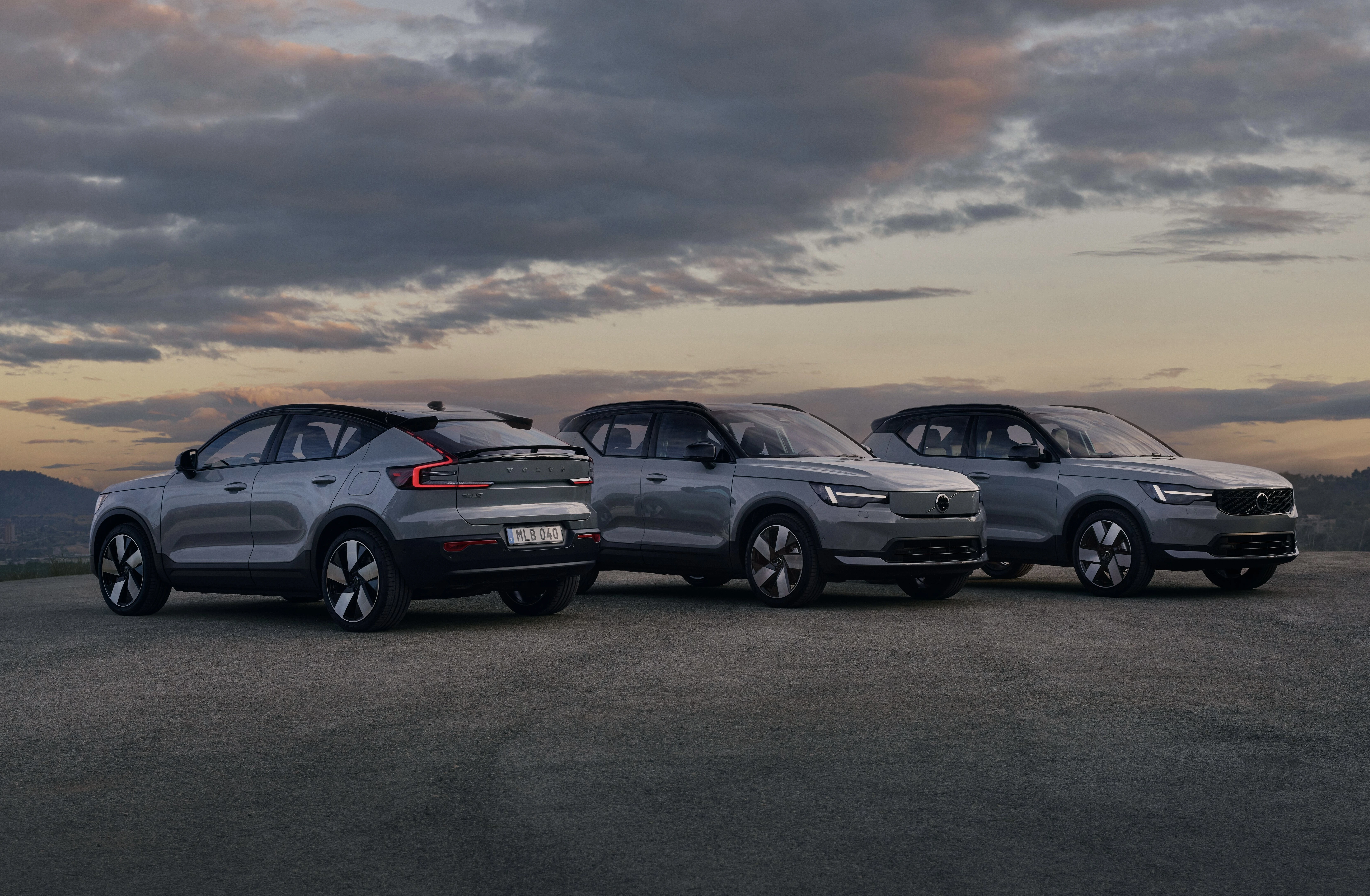 Las Volvo XC40, EX40 y EC40 se renuevan para 2027